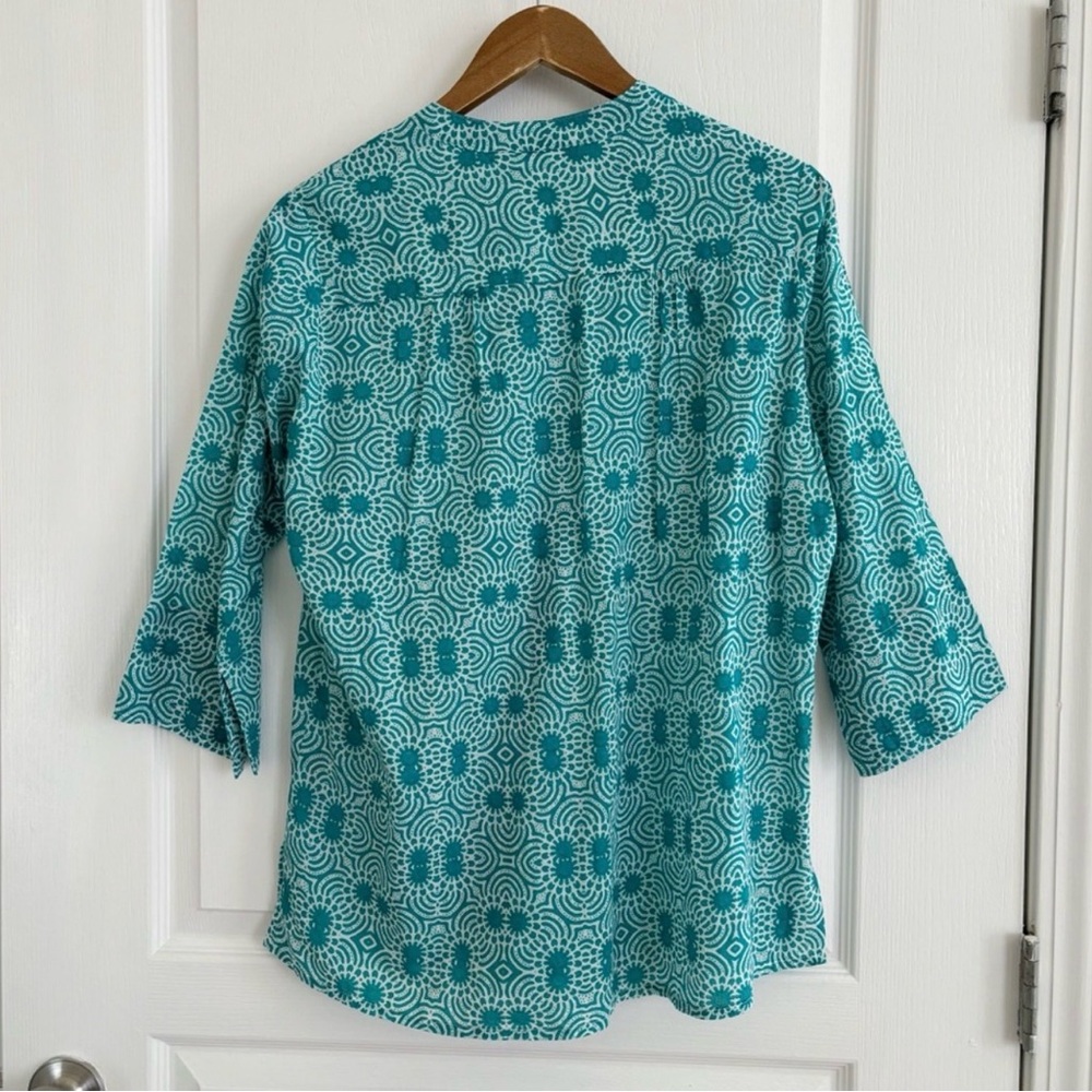 Women's Teal Oliphant Top - Picture 4 of 4